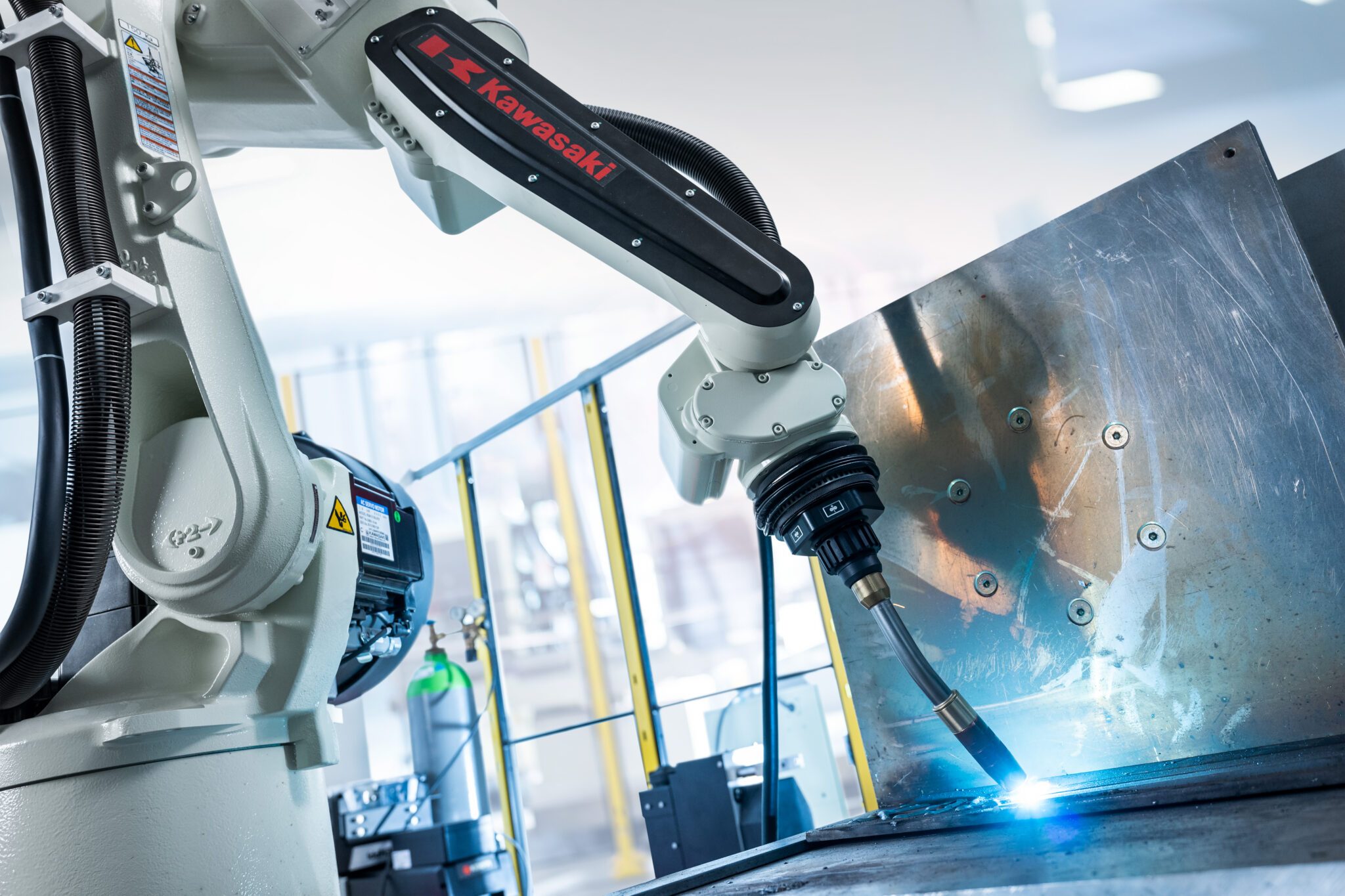 Soudage à l'arc robotisé Kawasaki