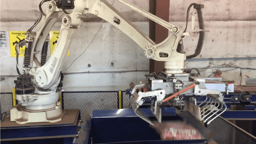 Anotação de Paletização da Kawasaki Robotics