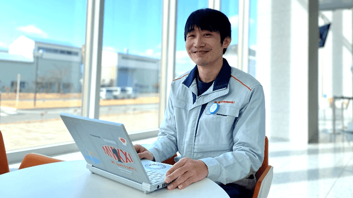 Ippei Matsuda from Kawasaki Heavy Industries